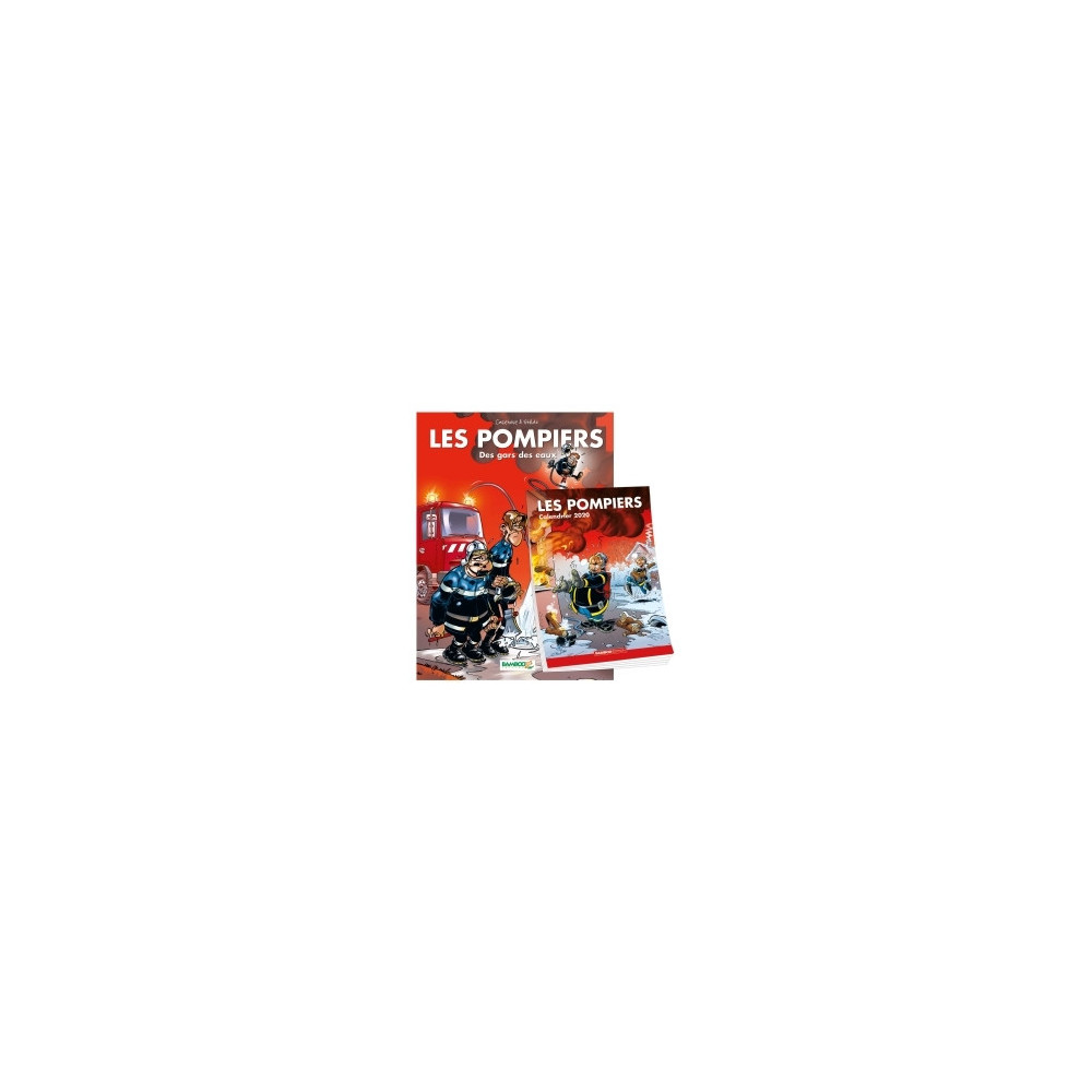 Les Pompiers - Pack - tome 01 - Calendrier 2020 offert
