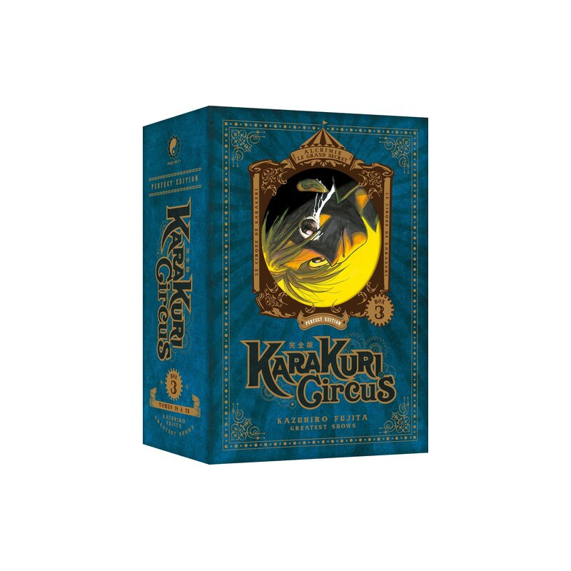 Karakuri Circus - Perfect Edition - Partie 3 - Coffret Collector (tomes 18 à 26)