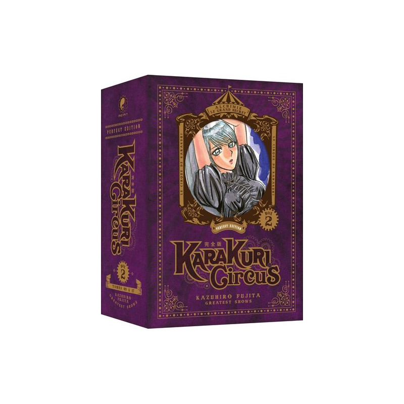 Karakuri Circus - Perfect Edition - Partie 2 - Coffret Collector (tomes 9 à 17)