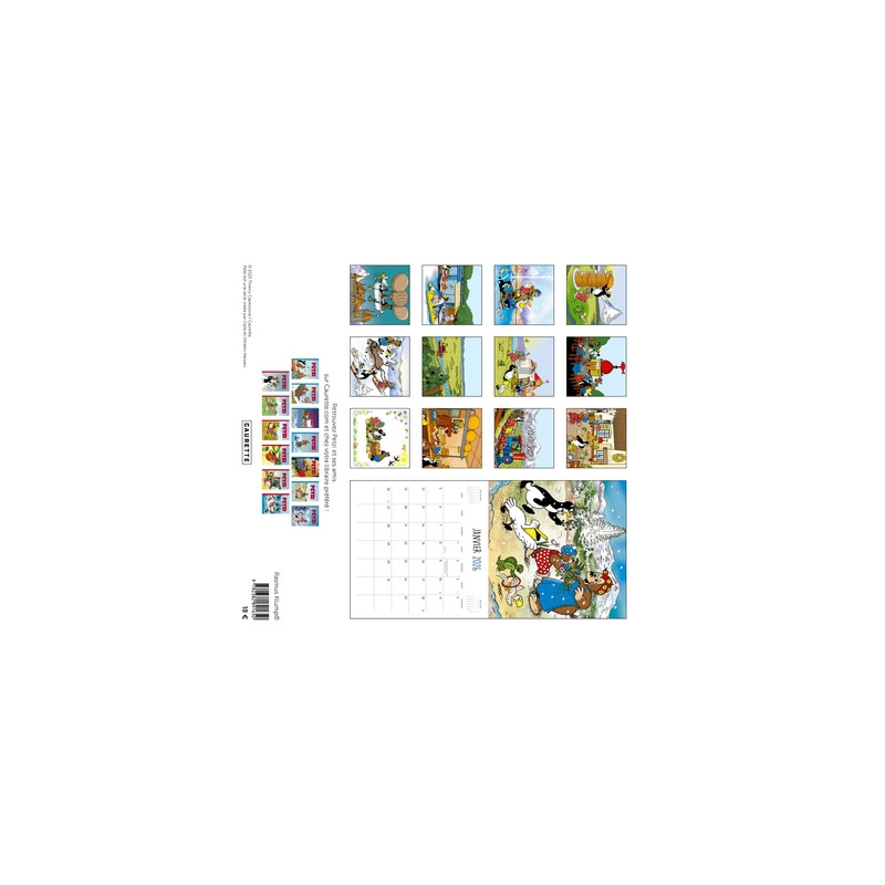 Calendrier Petzi en Suisse 2026