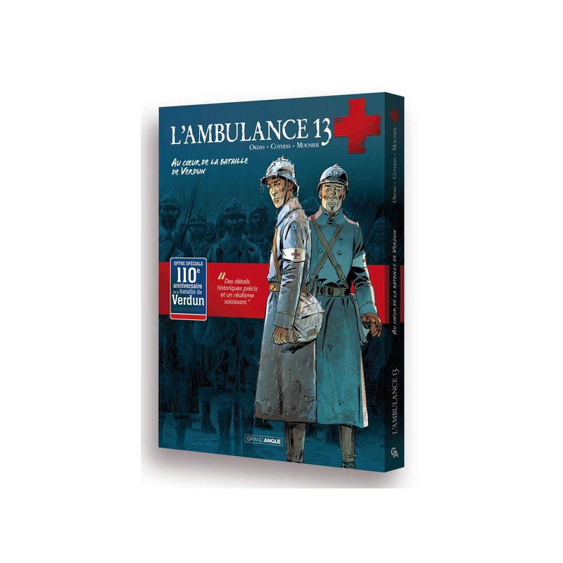 L' Ambulance 13 - Au coeur de la bataille de Verdun - écrin - prix découverte