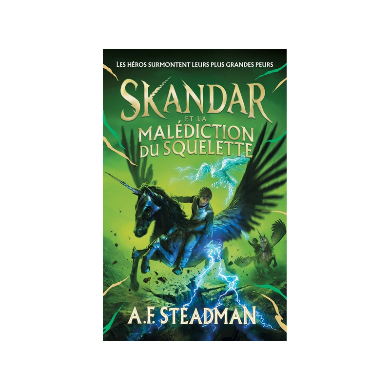 Skandar - tome 4 - et la malédiction du squelette