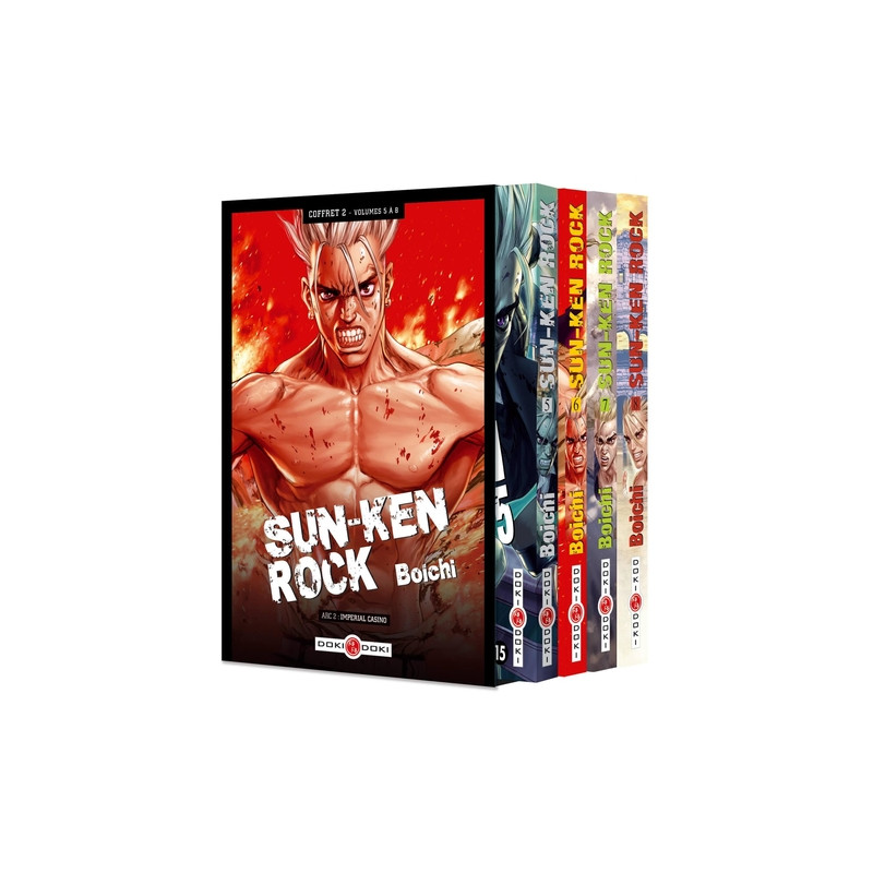 Sun-Ken Rock - coffret vol. 05 à vol. 08