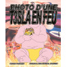 Photo d'une T3sla en feu