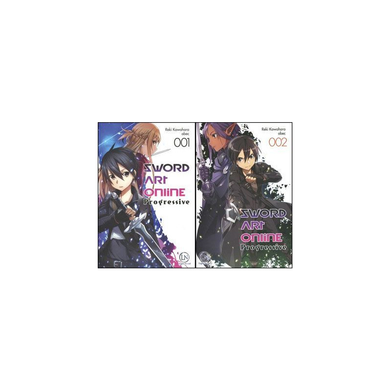 Pack Light Novel SAO Progressive T1  T2