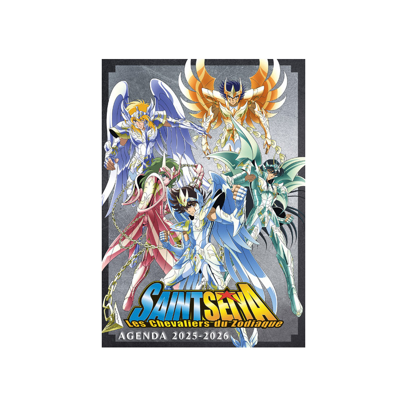 Agenda scolaire 2025-2026 Saint Seiya
