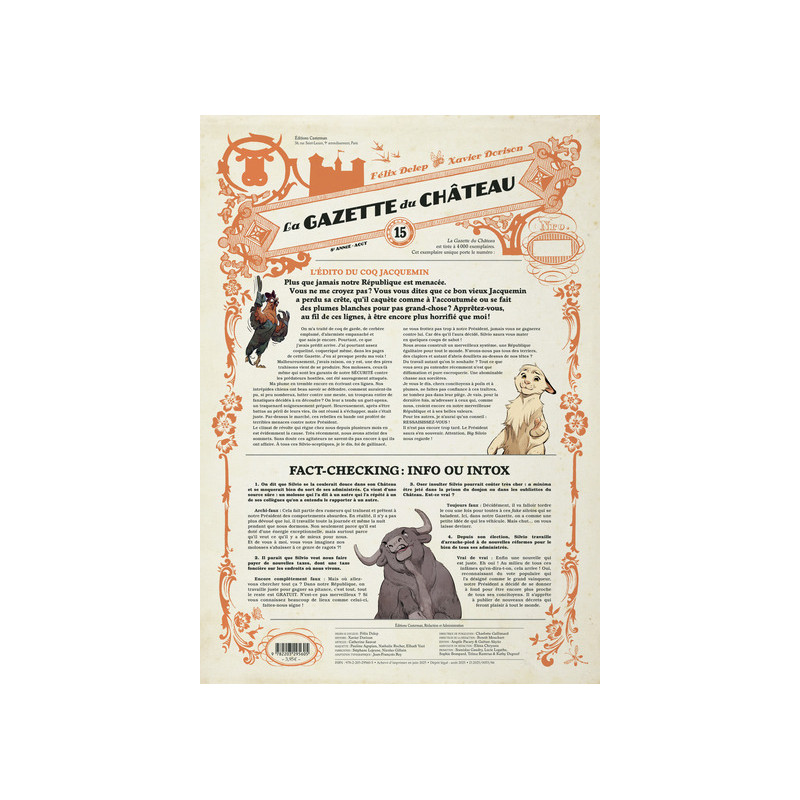 Le Château des animaux - La Gazette du château