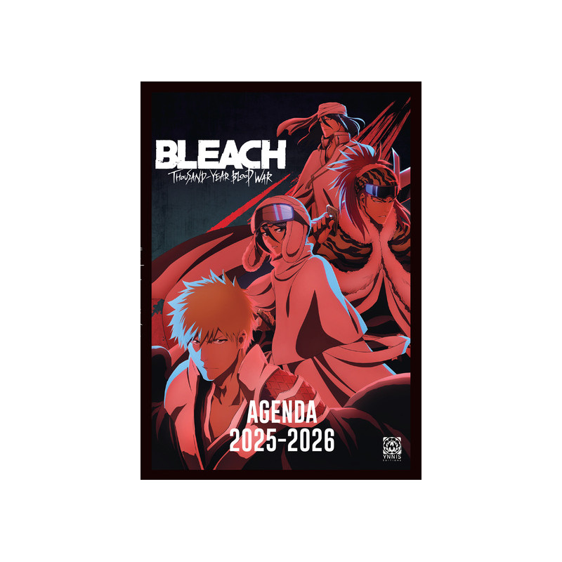 Agenda scolaire 2025-2026 Bleach