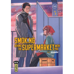 Smoking behind the...