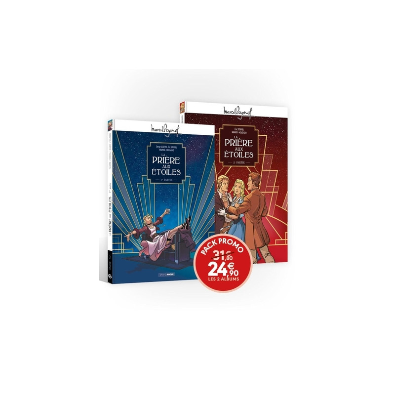 M. Pagnol en BD : La Prière aux étoiles - pack promo  vol 01 + vol.02