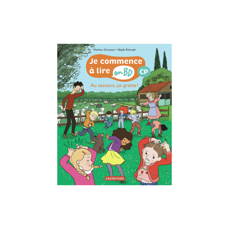 Je commence à lire en BD - Au secours ça gratte
