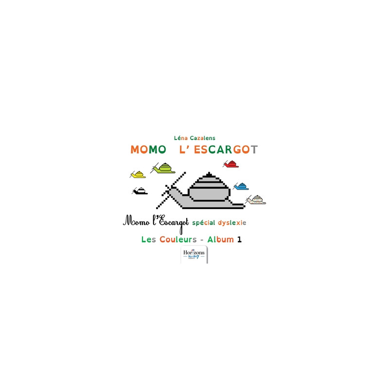 Momo l'escargot - Les couleurs