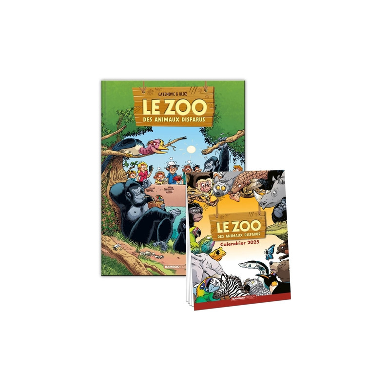 Le Zoo des animaux disparus - tome 04 + calendrier 2025 offert