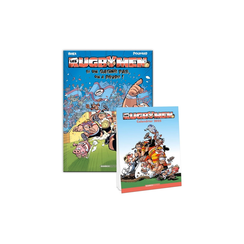 Les Rugbymen - tome 02 + calendrier 2025 offert