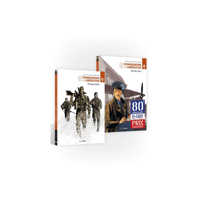 Les Compagnons de la Libération - Pack 80 ans débarquement Gary/Kieffer