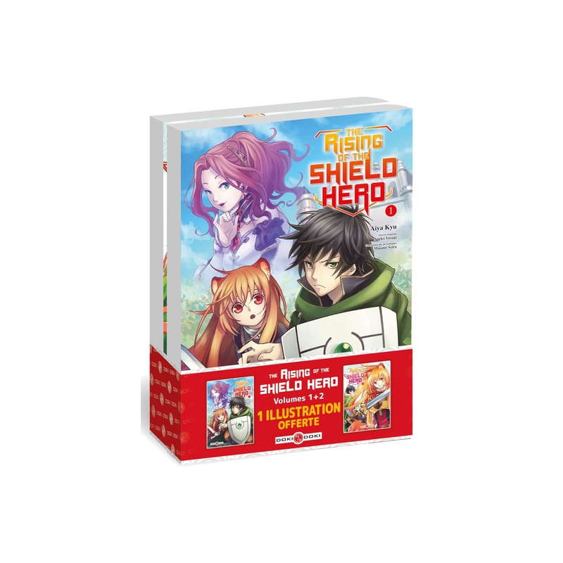 The Rising of the Shield Hero - pack vol. 1 & 2 + Exlibris