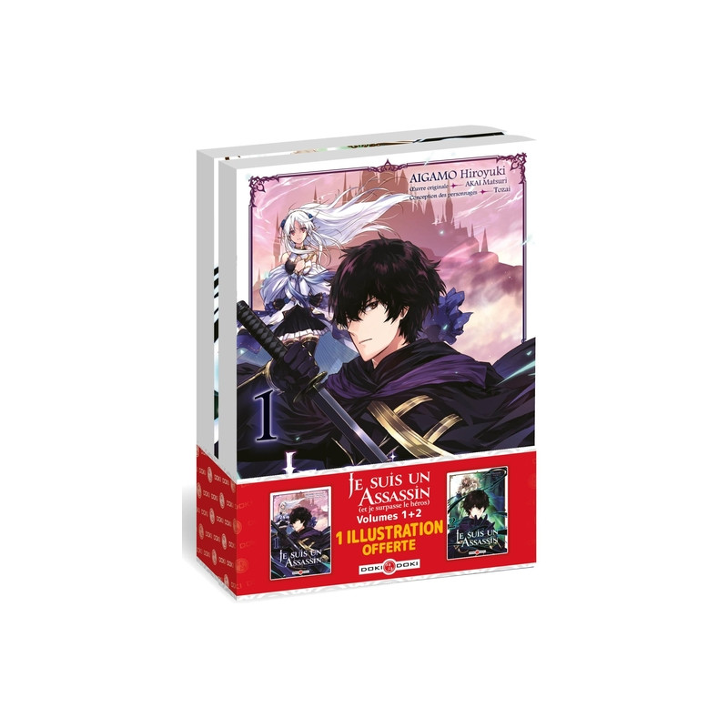 Je suis un assassin (et je surpasse le héros) - pack vol. 1 & 2 + Exlibris