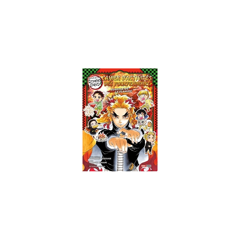 Demon Slayer School Days - Cahier d'activités des Pourfendeurs : Souffle de la flamme