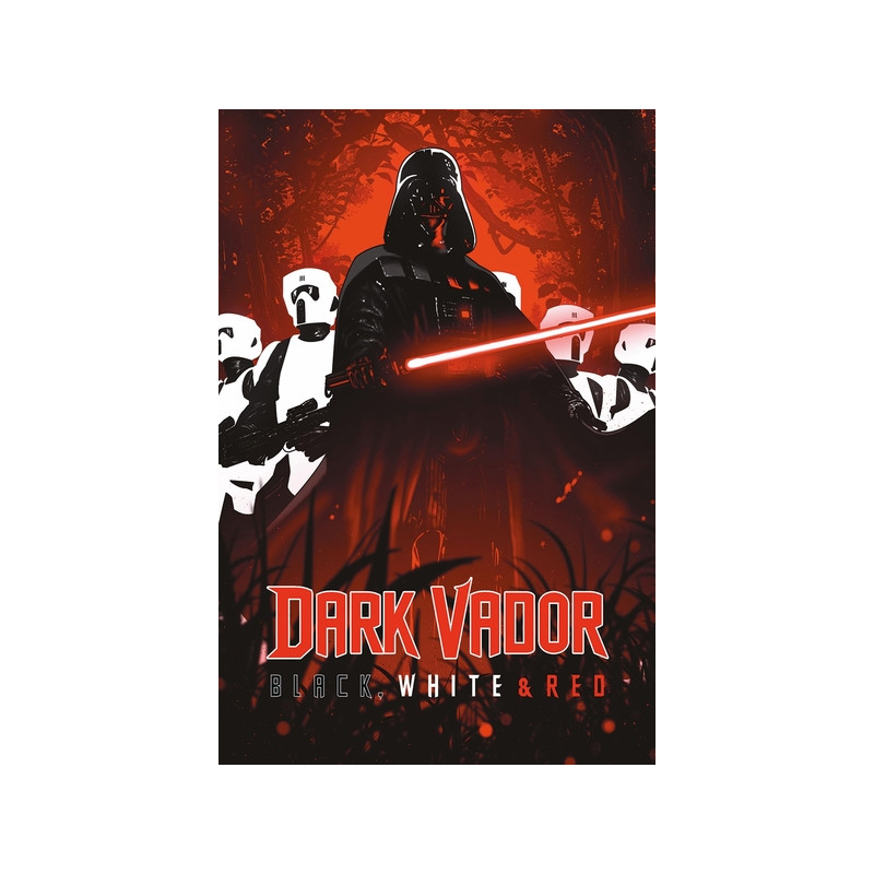 Dark Vador : Black, White & Red