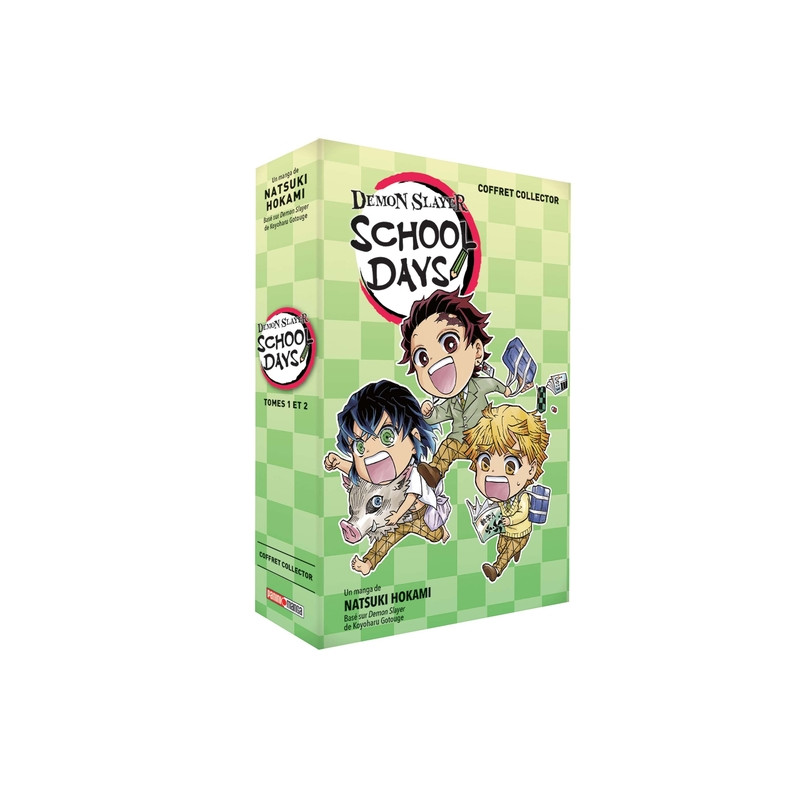 Coffret Demon Slayer School Days T01 & T02