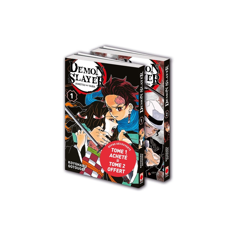 Demon Slayer - Pack découverte T01 & T02