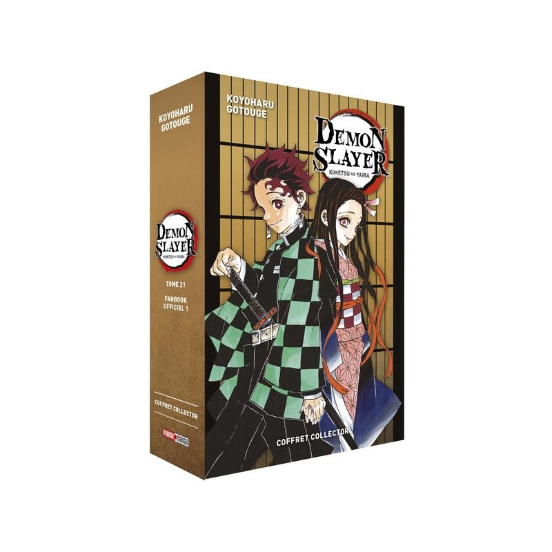 Coffret Demon Slayer T21 + Fanbook N°01