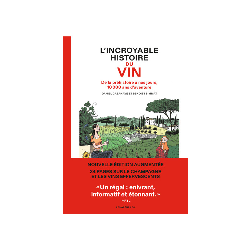 L'Incroyable histoire du vin - De la préhistoire à nos jours, 10 000 ans d'aventure