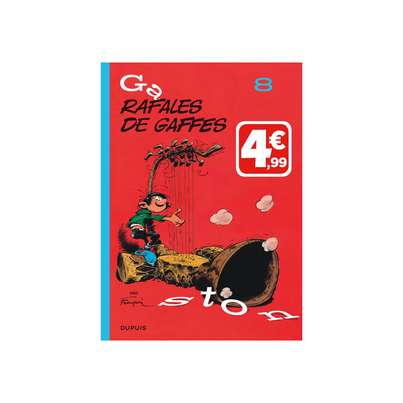 Gaston (Edition 2018) - Tome 8 - Rafales de gaffes (Indispensables)