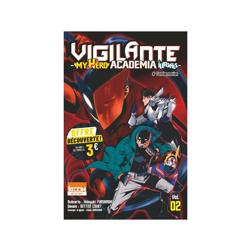 Vigilante - My Hero Academia Illegals T02 à 3 euros