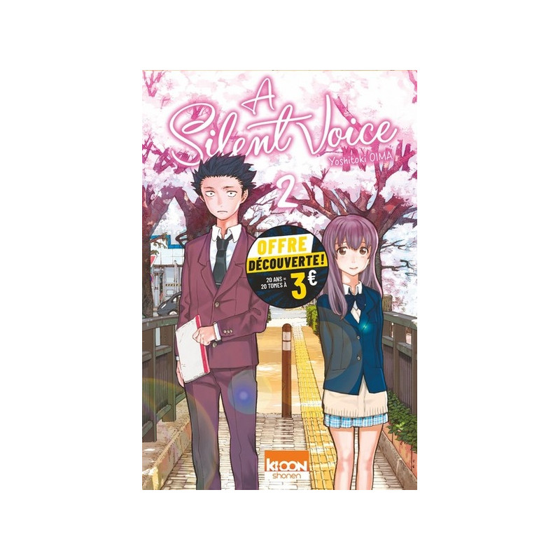 A Silent Voice T02 à 3 euros