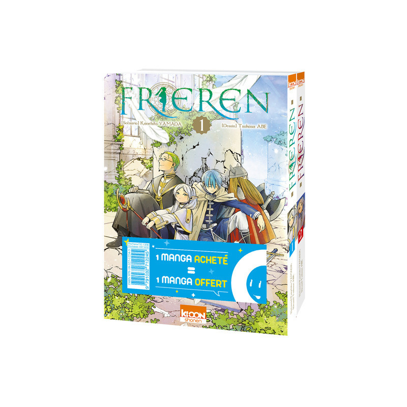 Pack offre découverte Frieren T01 & T02