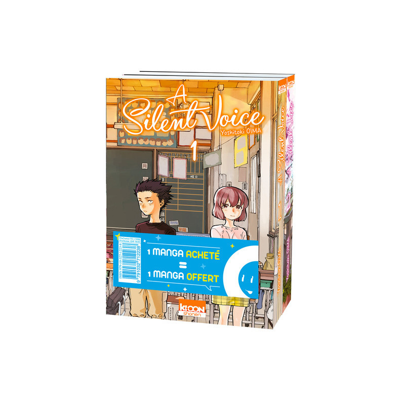 Pack offre découverte A Silent Voice T01 & T02