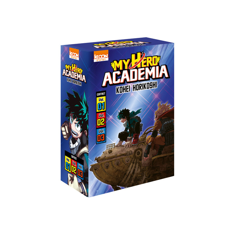 Coffret My Hero Academia vol. 1 à 3