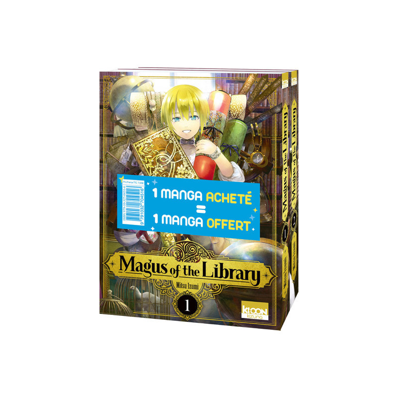 Pack offre découverte Magus of the Library T01 & T02