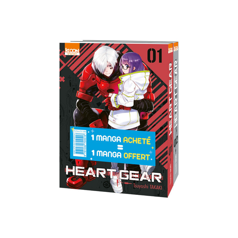 Pack offre découverte Heart Gear T01 & T02