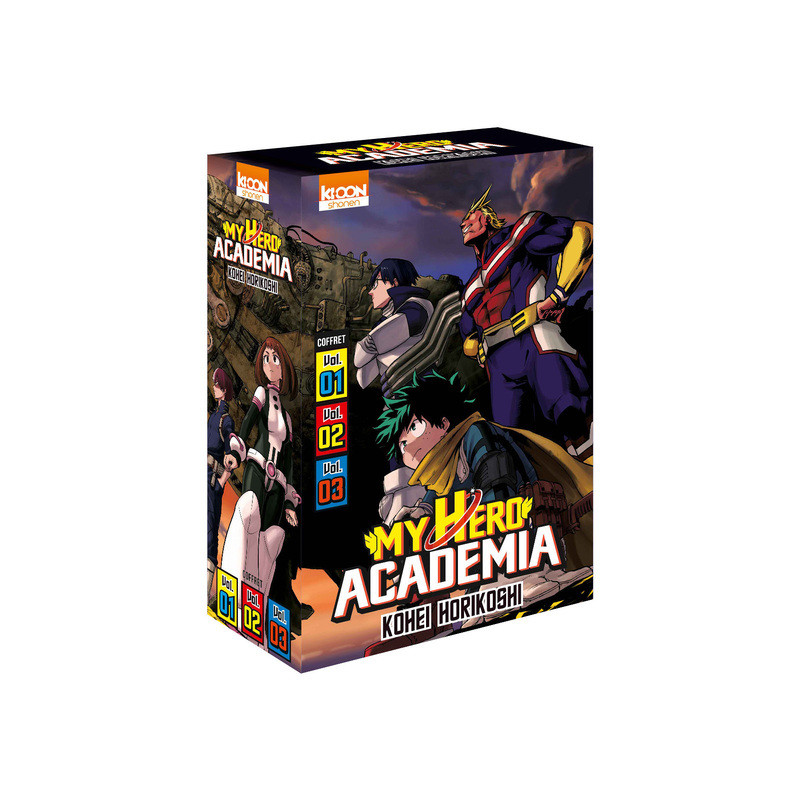 Coffret My Hero Academia vol. 1 à 3