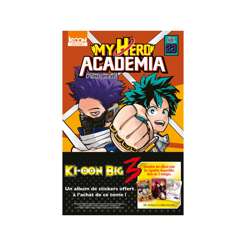 My Hero Academia T23 - OP Big Three