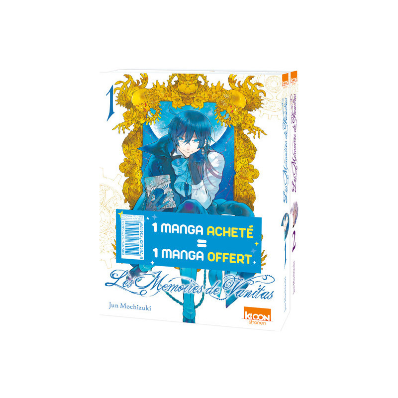 Pack offre découverte Les Mémoires de Vanitas T01 & T02