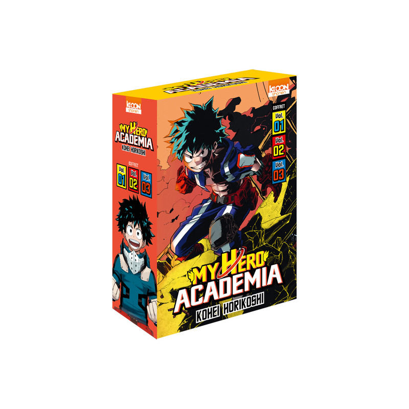 Coffret My Hero Academia - Tomes 1 à 3