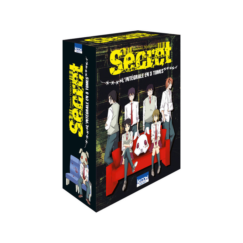 Coffret Secret - L'intégrale en 3 tomes