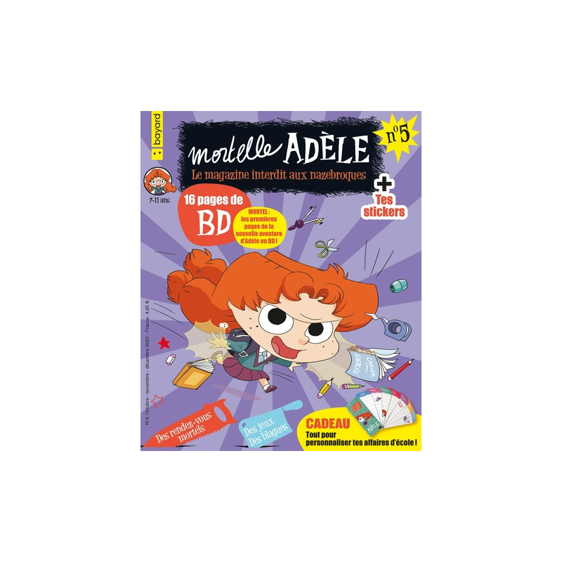 Magazine Mortelle Adèle n°5