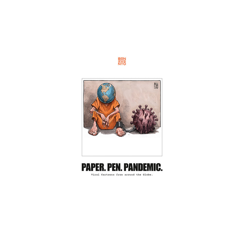 Paper. pen. pandemic