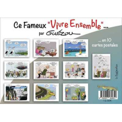 10 cartes postales en...