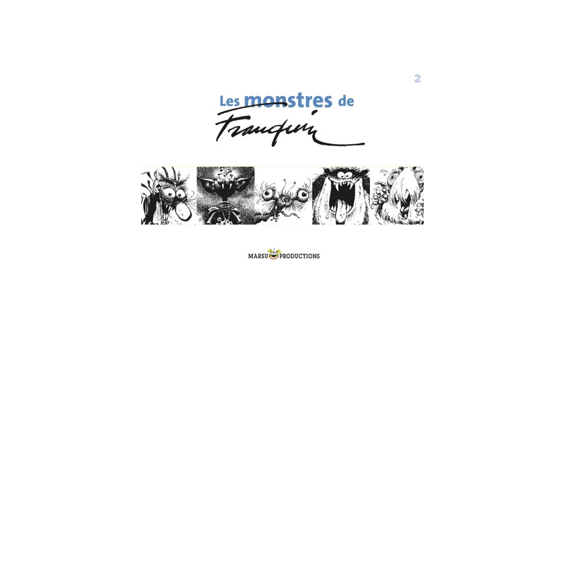 MONSTRES DE FRANQUIN (RECUEIL 2)