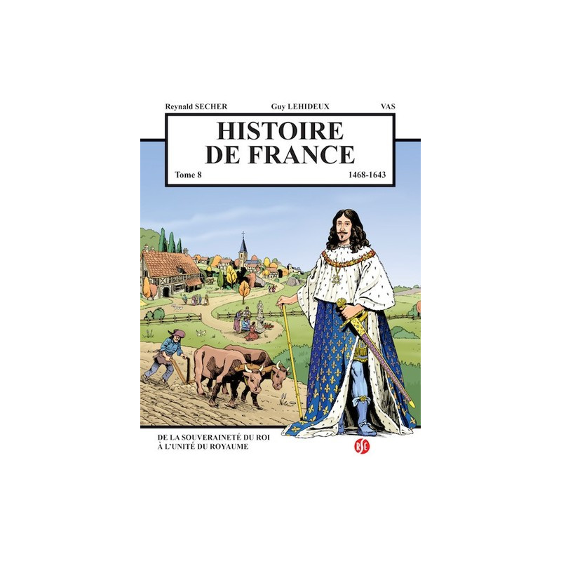 Histoire de France Tome 8 - De la souveraineté du roi à l'unité du royaume