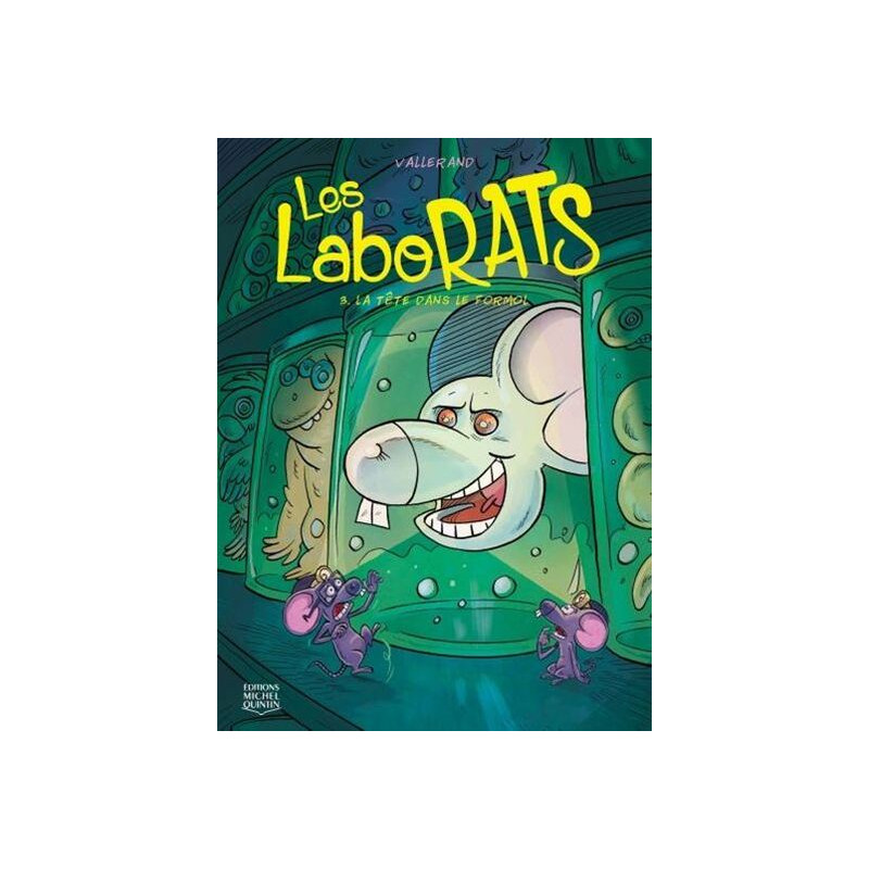LES LABORATS V 03 LA TETE DANS LE FORMOL