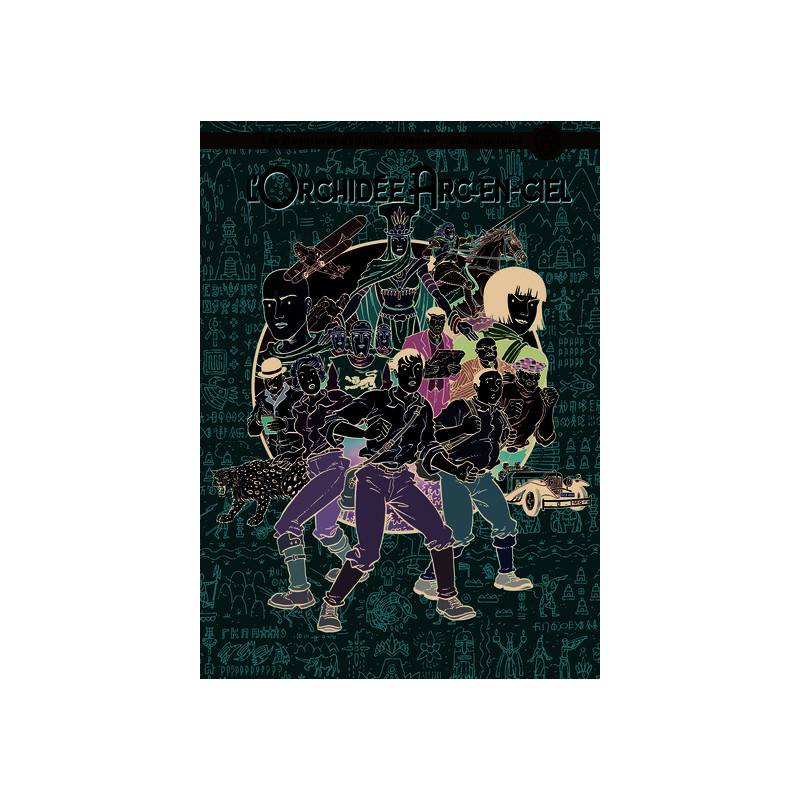 L'ORCHIDEE ARC-EN-CIEL, LES AVENTURES DE JULIUS CHANCER