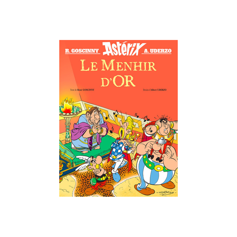 Astérix - Album illustré - Le Menhir d'Or (Hors collection)