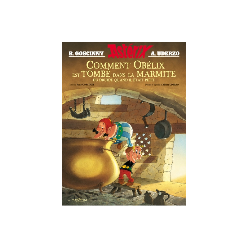 Astérix - Album illustré - Comment Obélix est tombé dans la marmite quand il était petit - HC