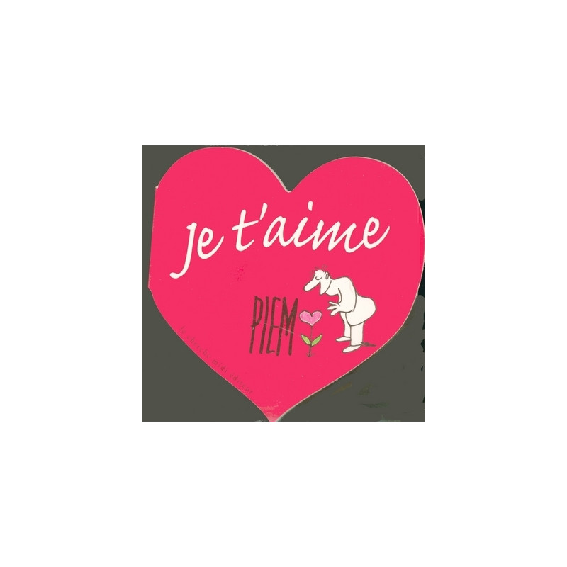 Je t'aime - Support carton